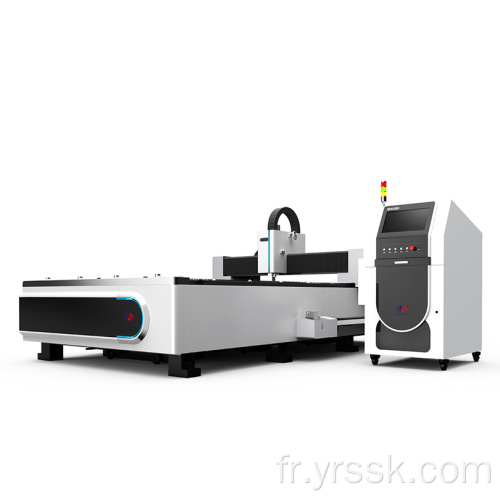 1000W 3015 4015 6015 Machine de coupe laser à fibre CNC en acier inoxydable avec table métallique